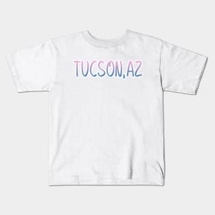 Tucson Arizona map  Arizona tourism Tucson AZ Kids T-Shirt